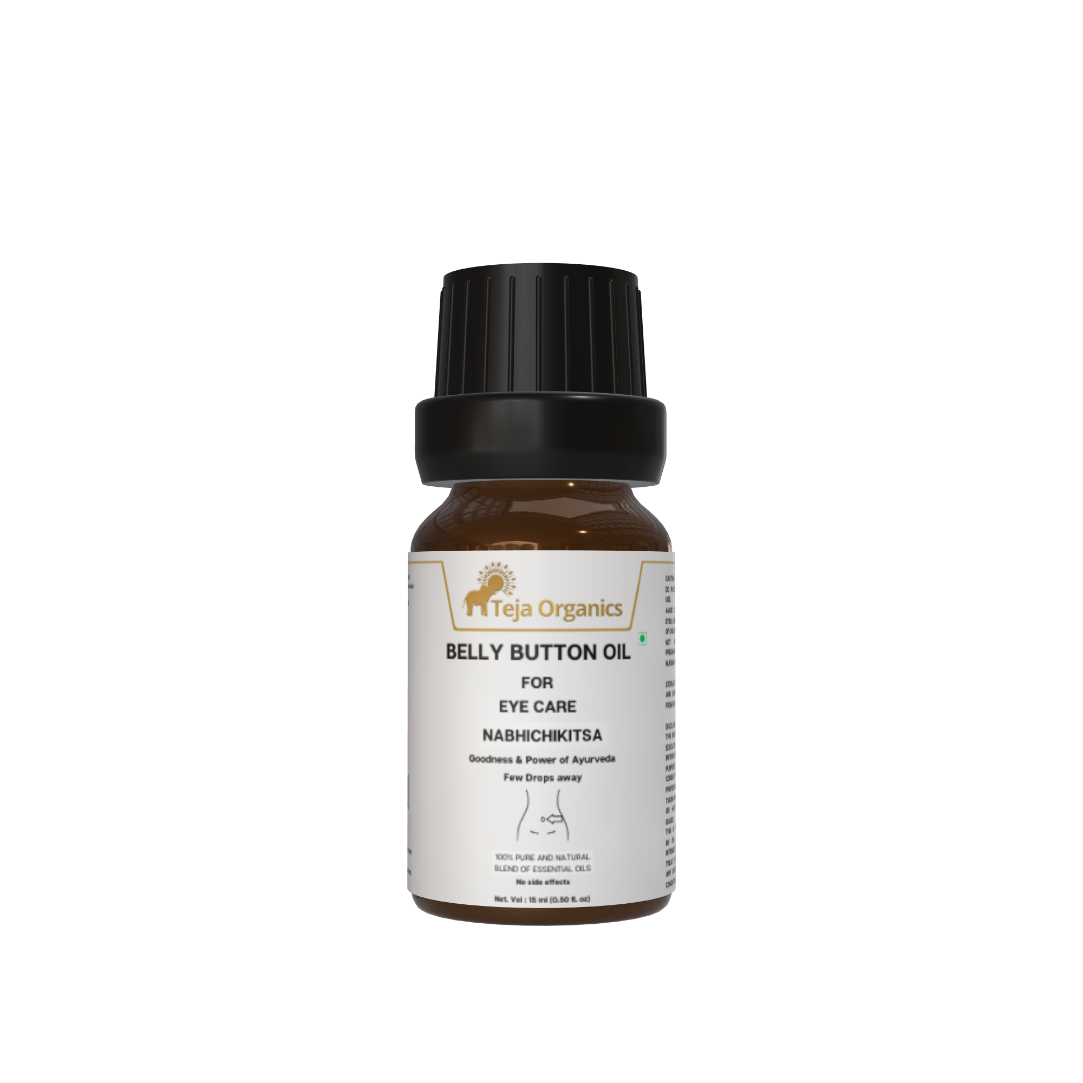 Belly button oil for eye care