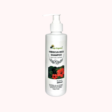 Hibiscus Rice Shampoo 100% Pure & Natural 250ml
