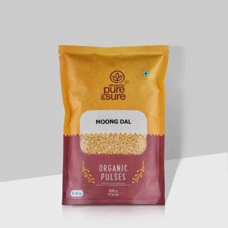P&S Organic Moong Dal - 500 g