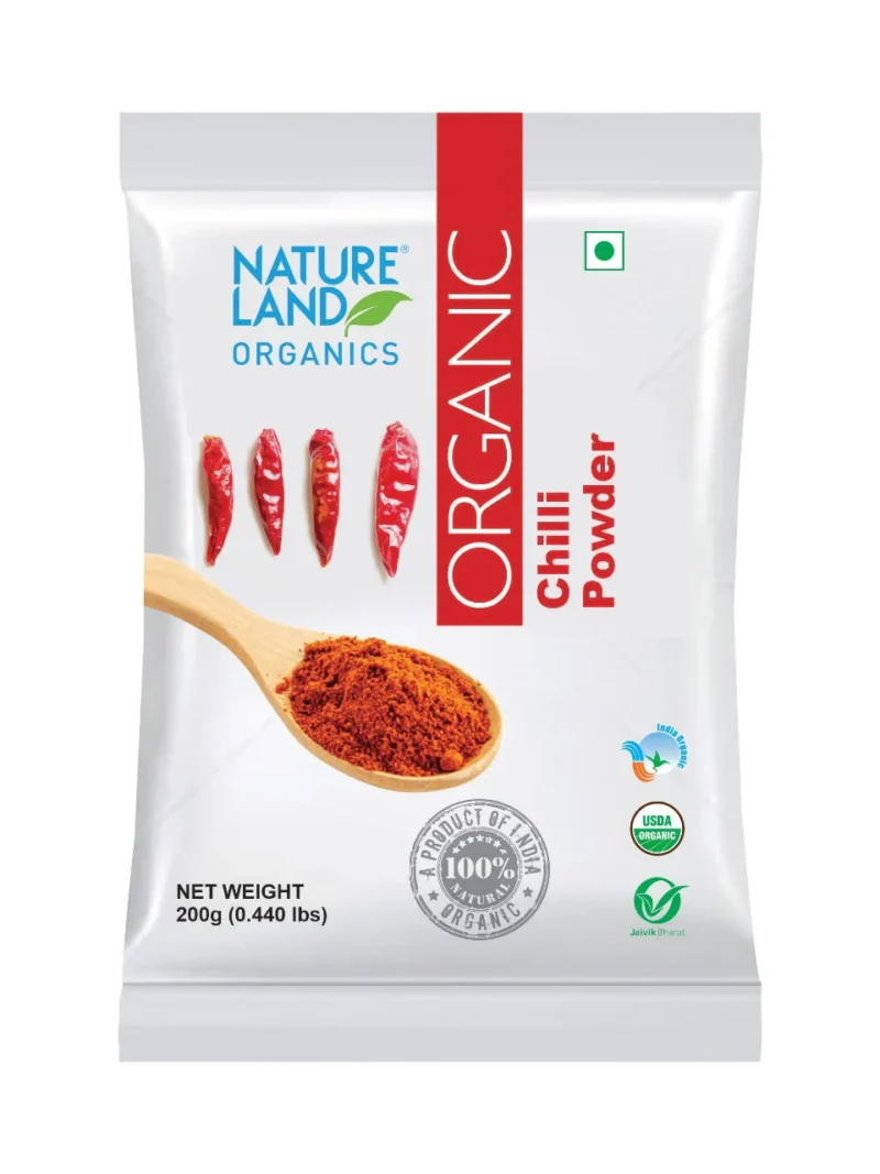 NL Organic Red Chilli Powder 200 gm