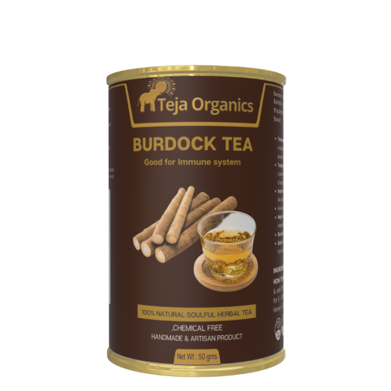Burdock-Tea-50gm Burdock Tea 50gm – Natural Detox, Liver Cleanse, Skin Purifier, Anti-Inflammatory Wellness Tea – Caffeine-Free
