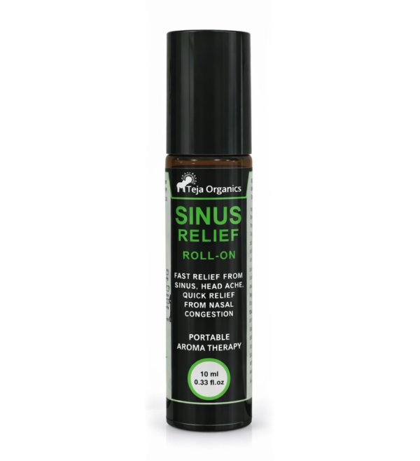 SINUS RELIEF ROLL-ON | Fast Relief from Sinus | Headache | Nasal Congestion