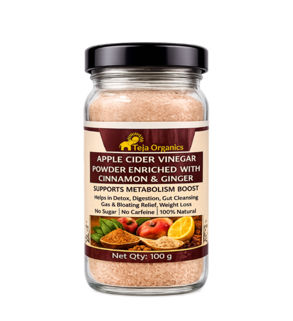 Apple Cider Vinegar Powder Enriched with Cinnamon & Ginger