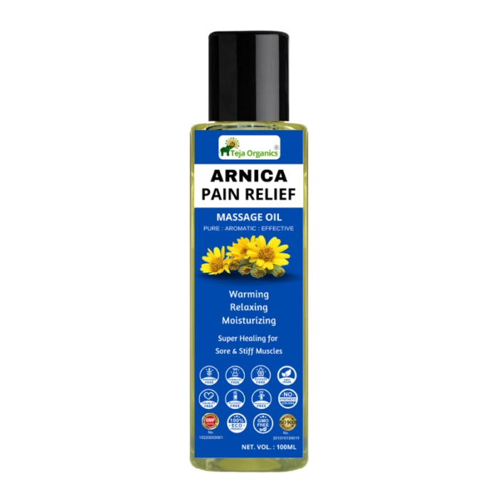 Arnica Pain Relief Massage Oil 100ml