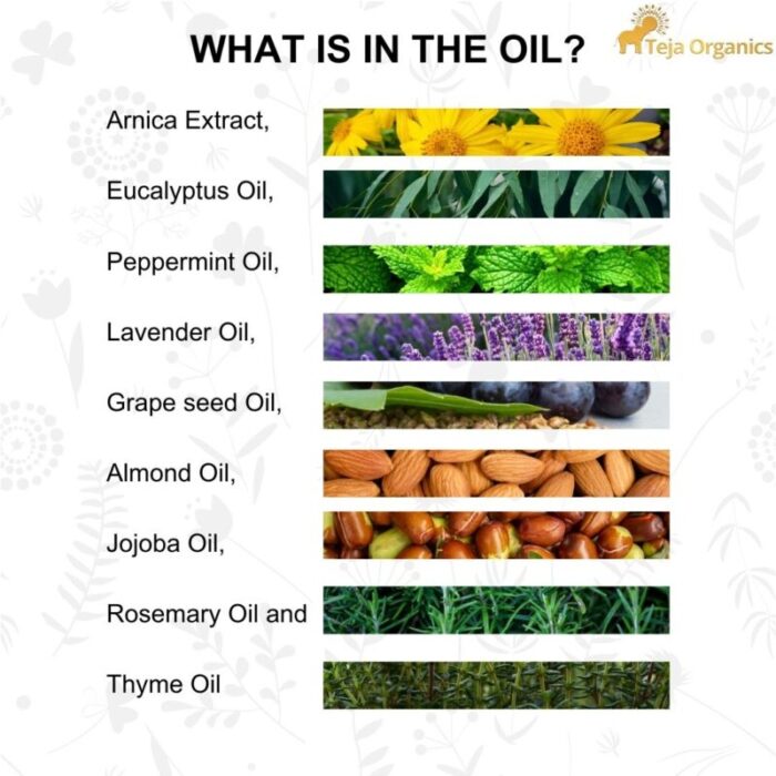 Arnica Pain Relief Massage Oil -Thumbnail2