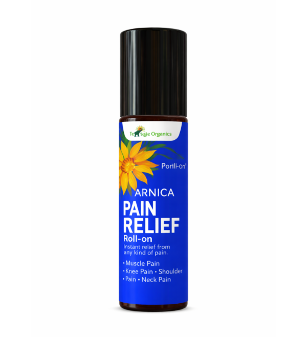 Arnica Pain Relief Roll-On 10 ml | Herbal Pain Relief Oil | Fast Absorbing | Supports Joint Muscle Back Pain Relief | Easy Roll-On Application