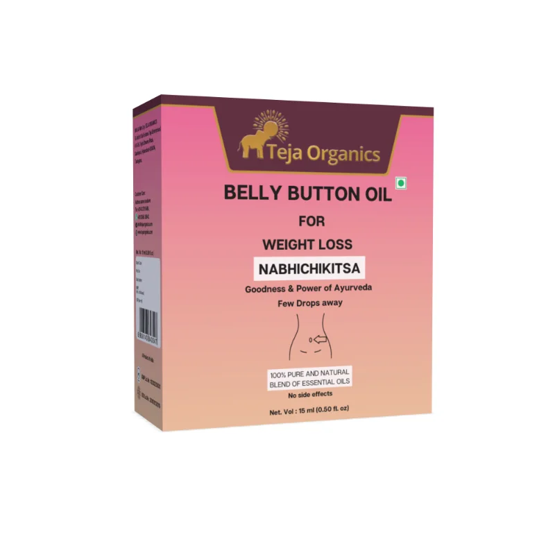 Belly Button Oil for Weight Management 15 ml | Nabhi Oil Herbal Blend | Supports Metabolism Wellness | Abdominal Comfort | Support Weight Management