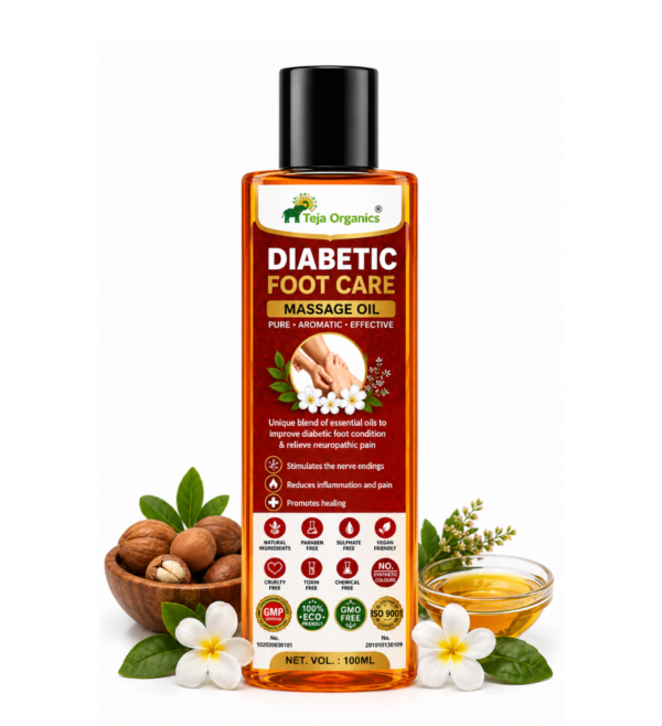 Diabetic Foot care Massage Oil