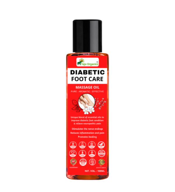 Diabetic Foot Care Massage Oil