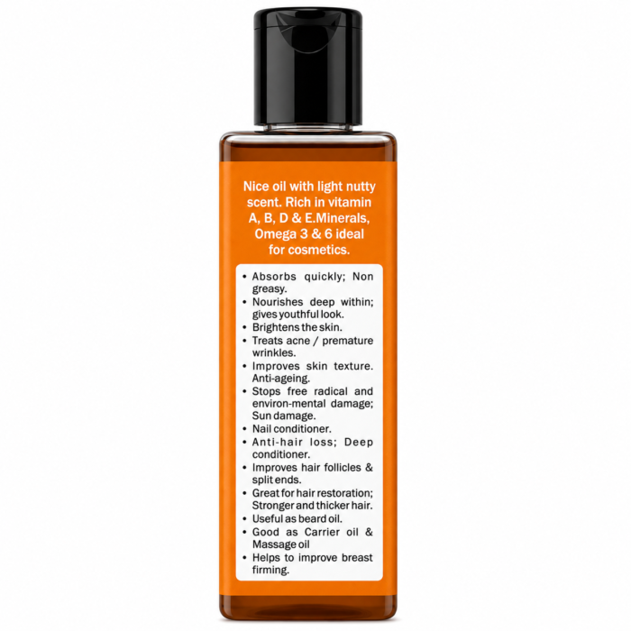 Extra Virgin Pumpkin Seed Oil BAck