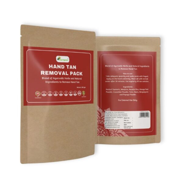 Hand Tan Removal Pack | Blend of Ayurvedic Herbs and Natural Ingredients to Remove Hand Tan