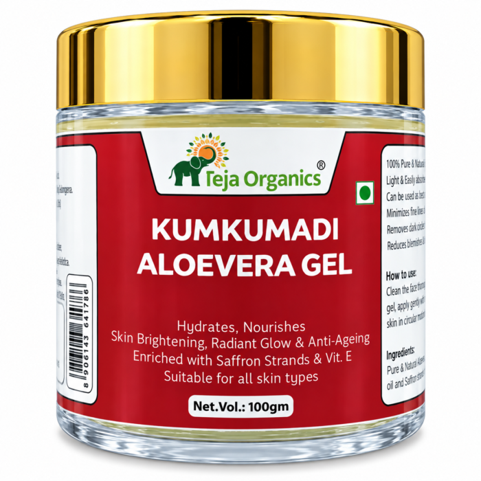 Kumkumadi-Aloevera-Gel Front Kumkumadi-Aloevera-Gel Front
