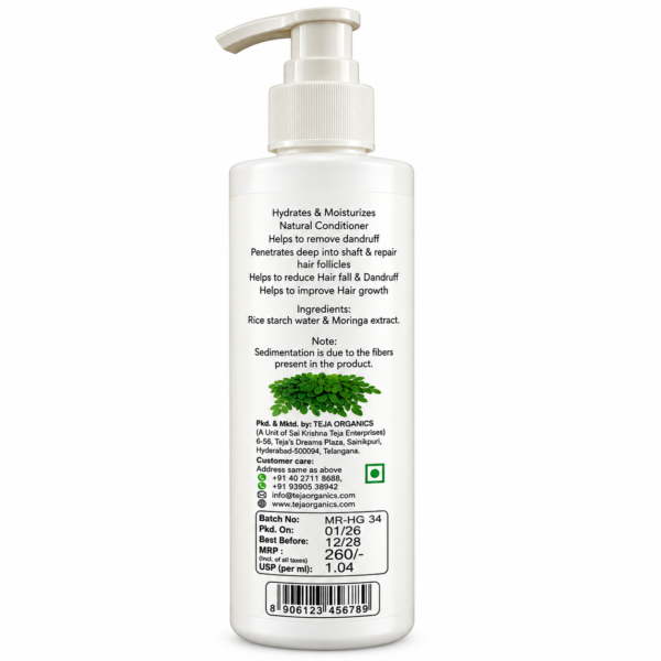Moringa-Rice-Shampoo Back