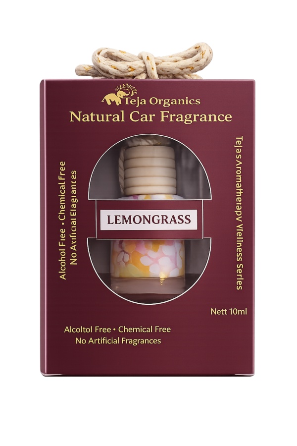 Natural Car Fragrance Lemongrass