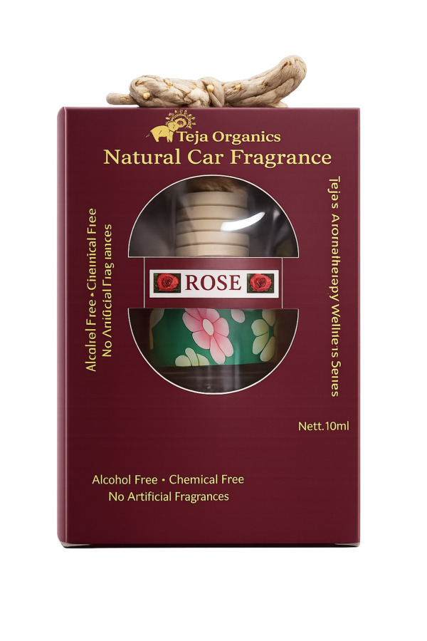 Natural Car Fragrance Rose