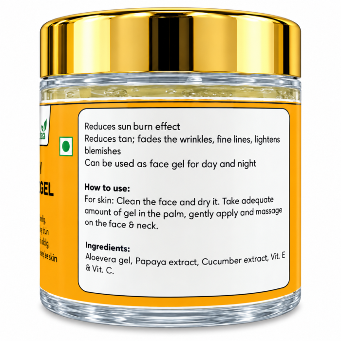 Papaya-Aloevera-Gel Back Papaya-Aloevera-Gel Back
