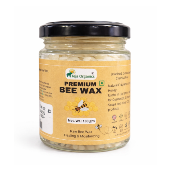 Premium Beewax 100g |Pure Natural Beeswax  |  Skincare, Lip Care | No Chemicals, No Additives