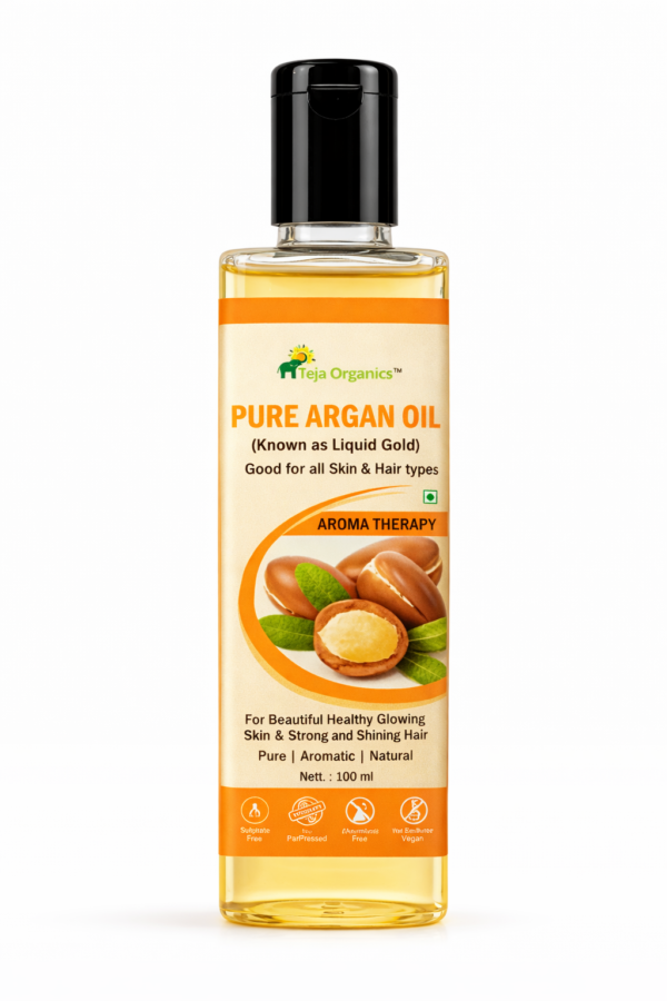Pure Argan Oil | Cold-pressed Unrefined | Known as Liquid Gold | Good for all Skin, Lips, Nails & Hair