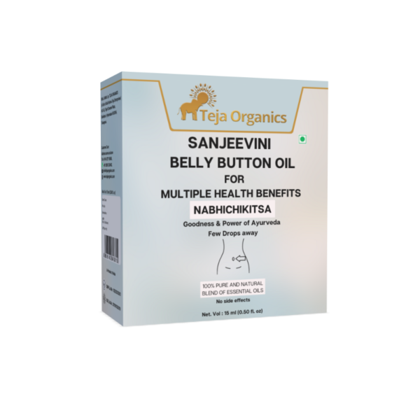 Sanjeevini Belly Button Oil 15 ml | Multi Herbal Nabhi Oil | Supports Relaxation | Digestion | Skin Hydration | Balance | Overall Wellness