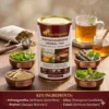 Ashwagandha Herbal Tea 50 gm | 100% Pure Ashwagandha | Caffeine Free Herbal Tea | Supports Stress Relief, Immunity, Memory and Welleness