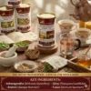 Ashwagandha Herbal Tea 50 gm | 100% Pure Ashwagandha | Caffeine Free Herbal Tea | Supports Stress Relief, Immunity, Memory and Welleness