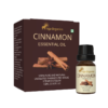 Cinnamon Essential Oil - Hero Cinnamon Essential Oil 15ml | Sweet, Woody, Spicy and Earthy aroma | Warming, Stimulating, and Energizing | Moisturizing and Nourishing skin | Reduces acne | Lightens dark spots and Brightens the skin | Support scalp stimulation and overall hair health| Aromatherapy