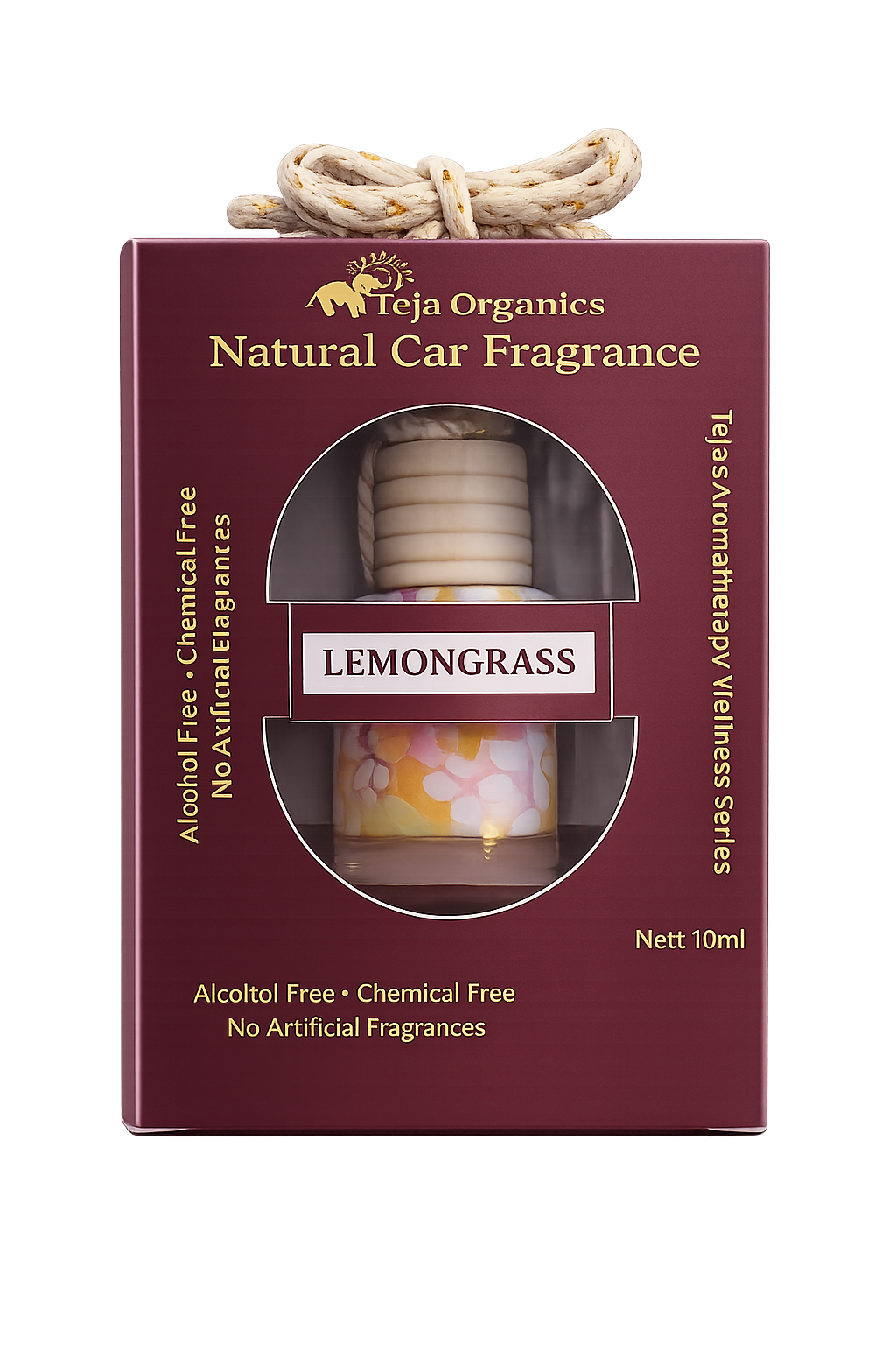 Natural Car Fragrance Lemongrass