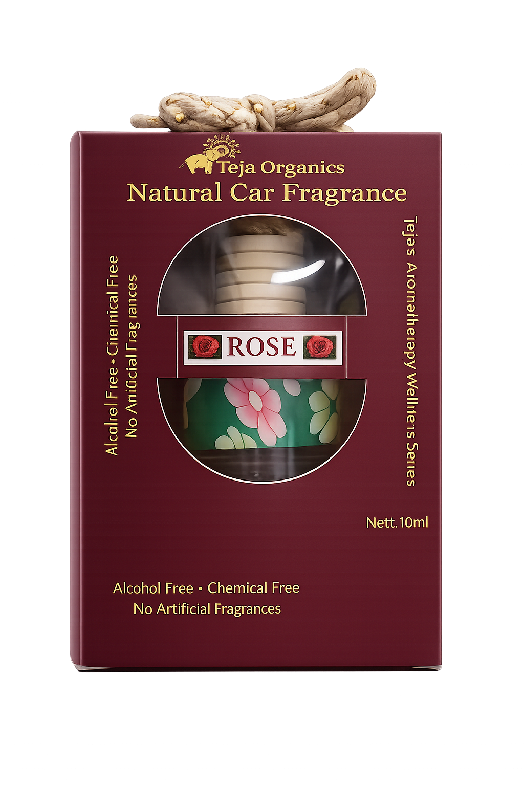 Natural Car Fragrance Rose Natural Car Fragrance Rose