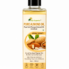 Pure Almond Oil 100ml | Pure Almond Oil | Cold-pressed Unrefined | One of the most popular oils for Skin & Hair care | Full of Vitamin A, D & E | Nourishing Fatty Acids & Minerals