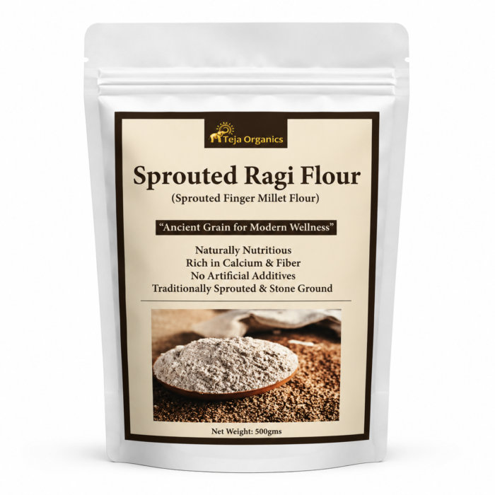 Sprouted Ragi Flour (Sprouted Finger Millet Flour) Sprouted Ragi Flour (Sprouted Finger Millet Flour)