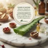 Anti-Ageing Aloe Vera Gel 100g | Hydration, Wrinkle Care, Fine Lines Reduction, Skin Tightening  & Skin Firming Gel |  Face Gel | No Parabens, No Sulphates