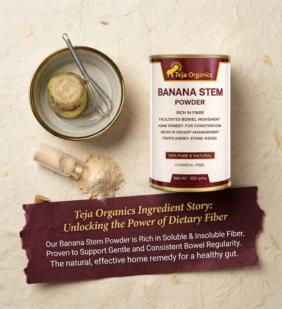 banana-stem-powder-gallery3-1784370076112.webp Banana Stem Powder | 100% Natural Superfood | Source of Dietary Fiber | Facilitates Bowel Movement | Home Remedy For Constipation | Supports Daily Nutrition & Wellness