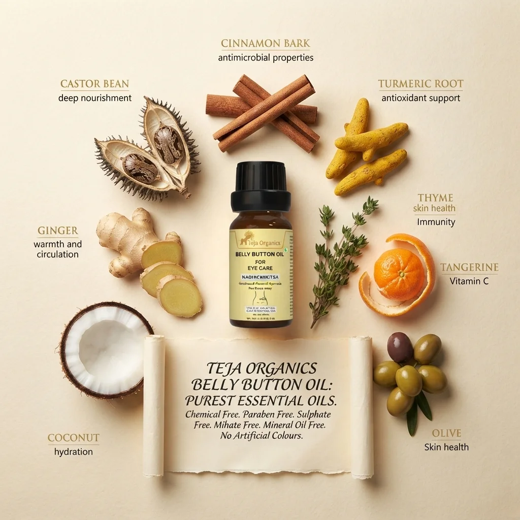 belly-button-oil-eye-care-gallery3 Belly Button Oil for Eye Care 15 ml | Nabhi Oil Herbal Blend | Supports Eye Comfort | Hydration | Relaxation