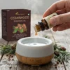 cedarwood-essential-oil-15ml-gallery2 Cedarwood Essential Oil 15ml | 100% Pure Natural Oil | Rich, Earthy, Warm woody aroma | Pleasant and relaxing versatile essential oil | Skin/Hair care | Natural deodorizer, Natural insect repellent | Aromatherapy