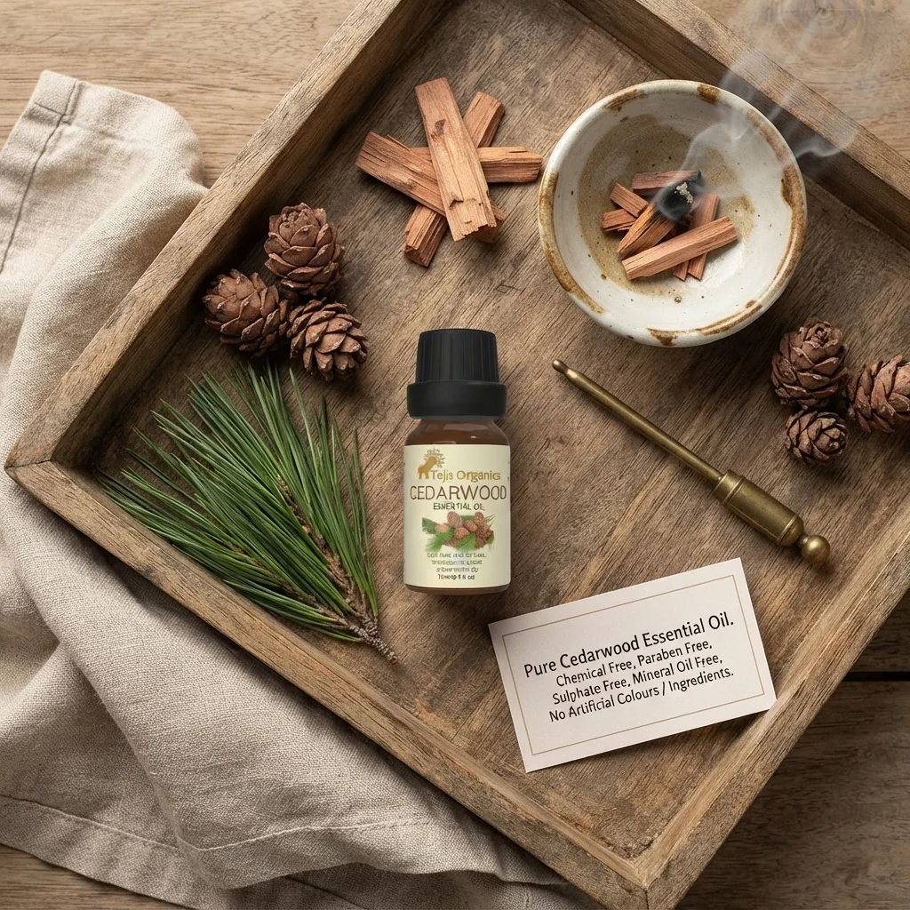 cedarwood-essential-oil-15ml-gallery4 Cedarwood Essential Oil 15ml | 100% Pure Natural Oil | Rich, Earthy, Warm woody aroma | Pleasant and relaxing versatile essential oil | Skin/Hair care | Natural deodorizer, Natural insect repellent | Aromatherapy
