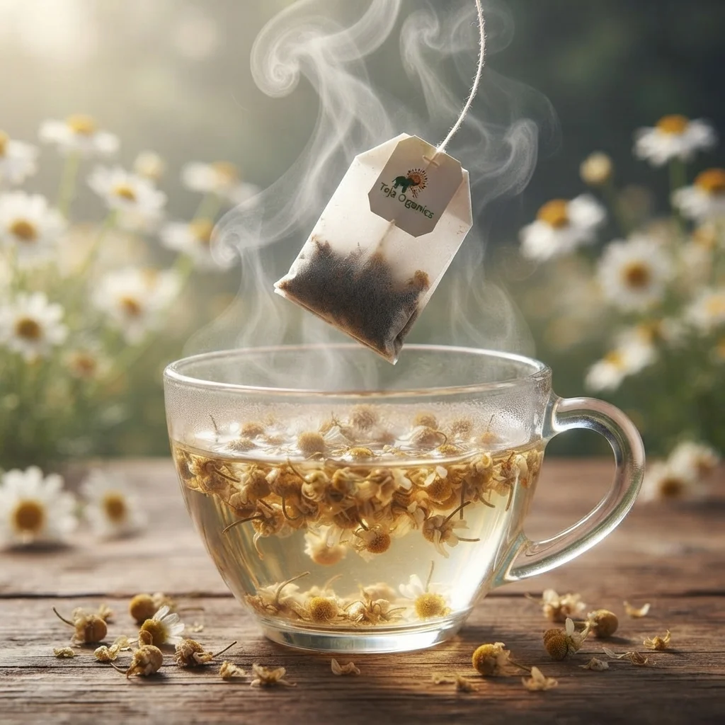 chamomile-tea-bags-gallery2-1784369770271.webp Chamomile Tea Bags (25 Nos) | Stress Relief | Support Relaxation & Sleep | Aids Digestion | Natural Wellness Infusion