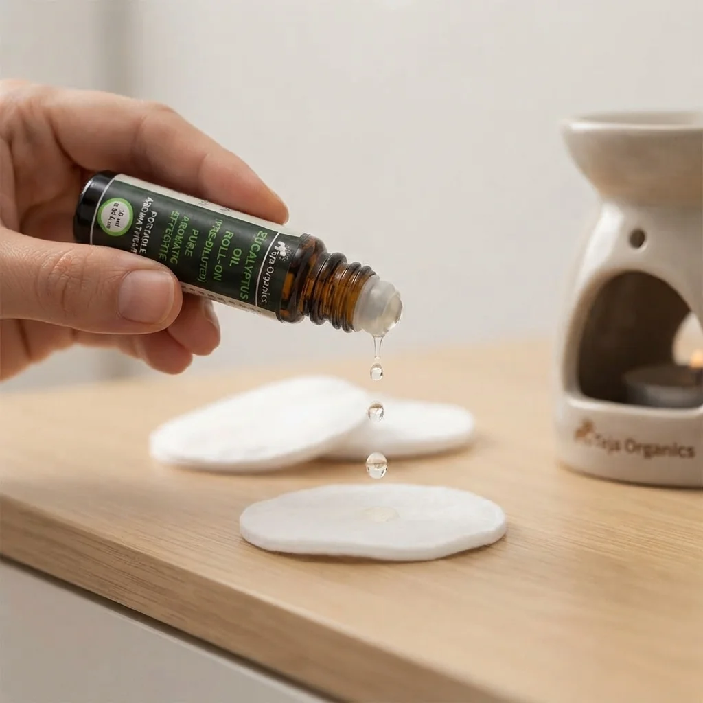 Eucalyptus Roll-On 10 ml | Herbal Aromatherapy Roll On | Helps provide a cooling, refreshing sensation that supports easy breathing and relaxation.