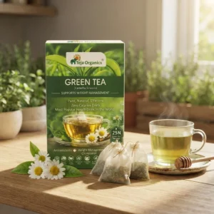 green-tea-bags-hero-1784369855281.webp Green Tea Bags 25 Nos | Loaded with antioxidants | Increase of metabolism & stimulates break down of fat cells | Reduces body fat | Reduces waist line || Aids weight loss | Refreshing Daily Wellness Drink