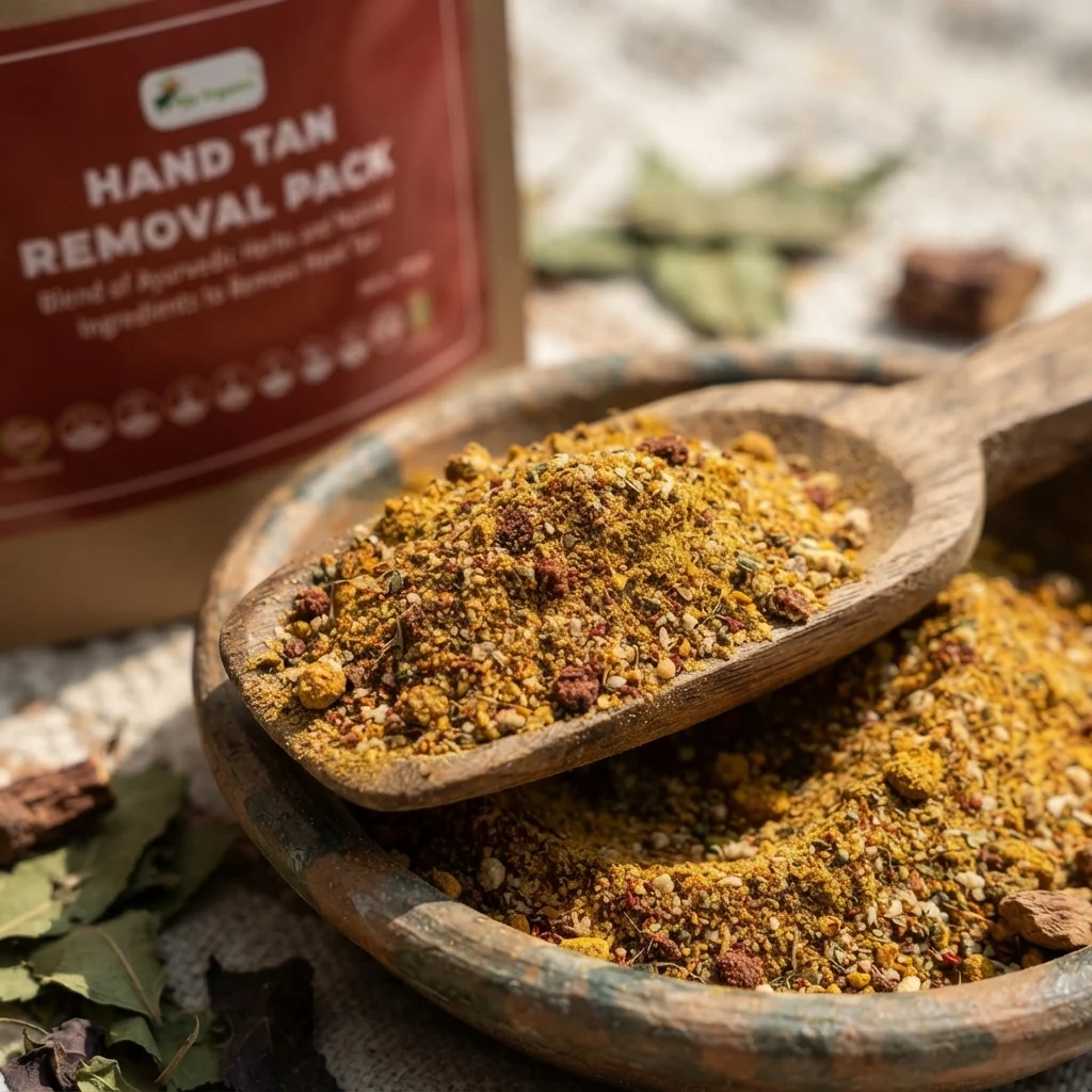 Hand Tan Removal Pack | Blend of Ayurvedic Herbs and Natural Ingredients to Remove Hand Tan