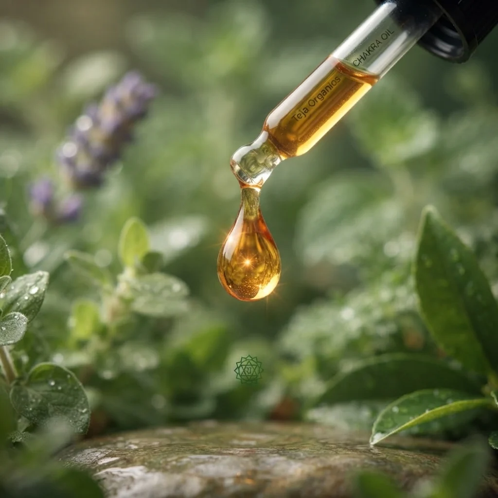 Heart Chakra Oil (Anahata Chakra) 15 ml | Aromatherapy Essential Oil Blend for Unconditional Love, Compassion & Joy | External Use