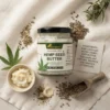 Hemp Seed Butter 100g | Deep Moisturizing Body Butter | Skin Nourishment, Dry Skin Repair, Soft & Smooth Skin | Rich Hydration | No Parabens, No Sulphates