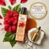 Hibiscus Hair Oil 110 ml | Herbal Hair Oil for Hair Growth & Smooth Hair | Supports Hair Strength, Reduces Hair Fall & Improves Shine