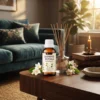 Jasmine Royale Reed Diffuser Oil 50ml | Elegant | Floral | Enhances Mood & Positivity | Promotes relaxation & emotional balance