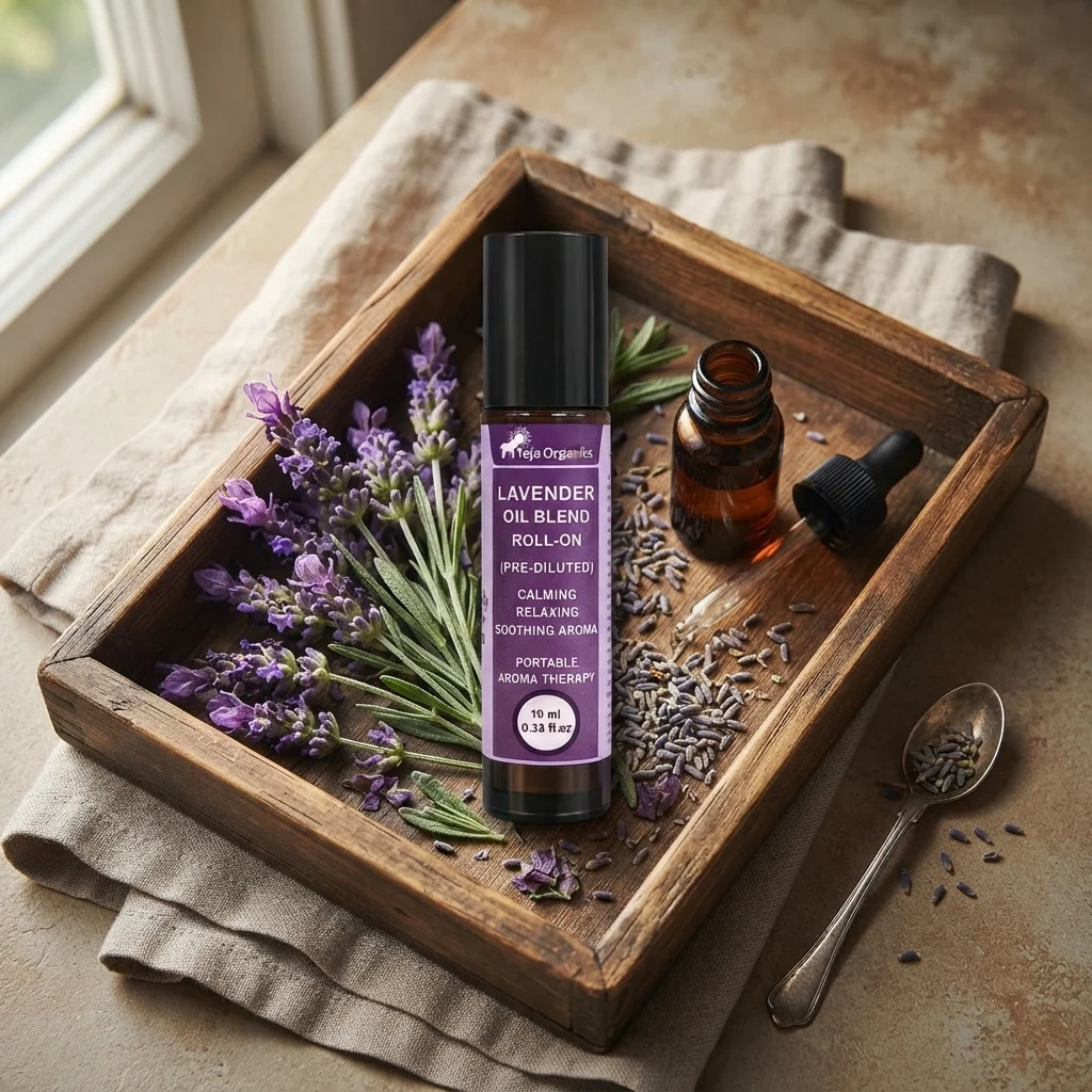 lavender-roll-on-gallery4 Lavender Roll-On 10 ml | Lavender Essential Oil Roll On | Aromatherapy Blend | help reduce stress, calm the mind, and support restful sleep.