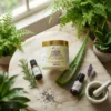 Lavender Rosemary Aloe Vera Gel 100g | Moisturizes & Nourishes the Scalp & Root |  No Parabens, No Sulphates