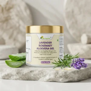 lavender-rosemary-aloe-vera-gel-hero-1784367073183.webp Lavender Rosemary Aloe Vera Gel 100g | Moisturizes & Nourishes the Scalp & Root | No Parabens, No Sulphates