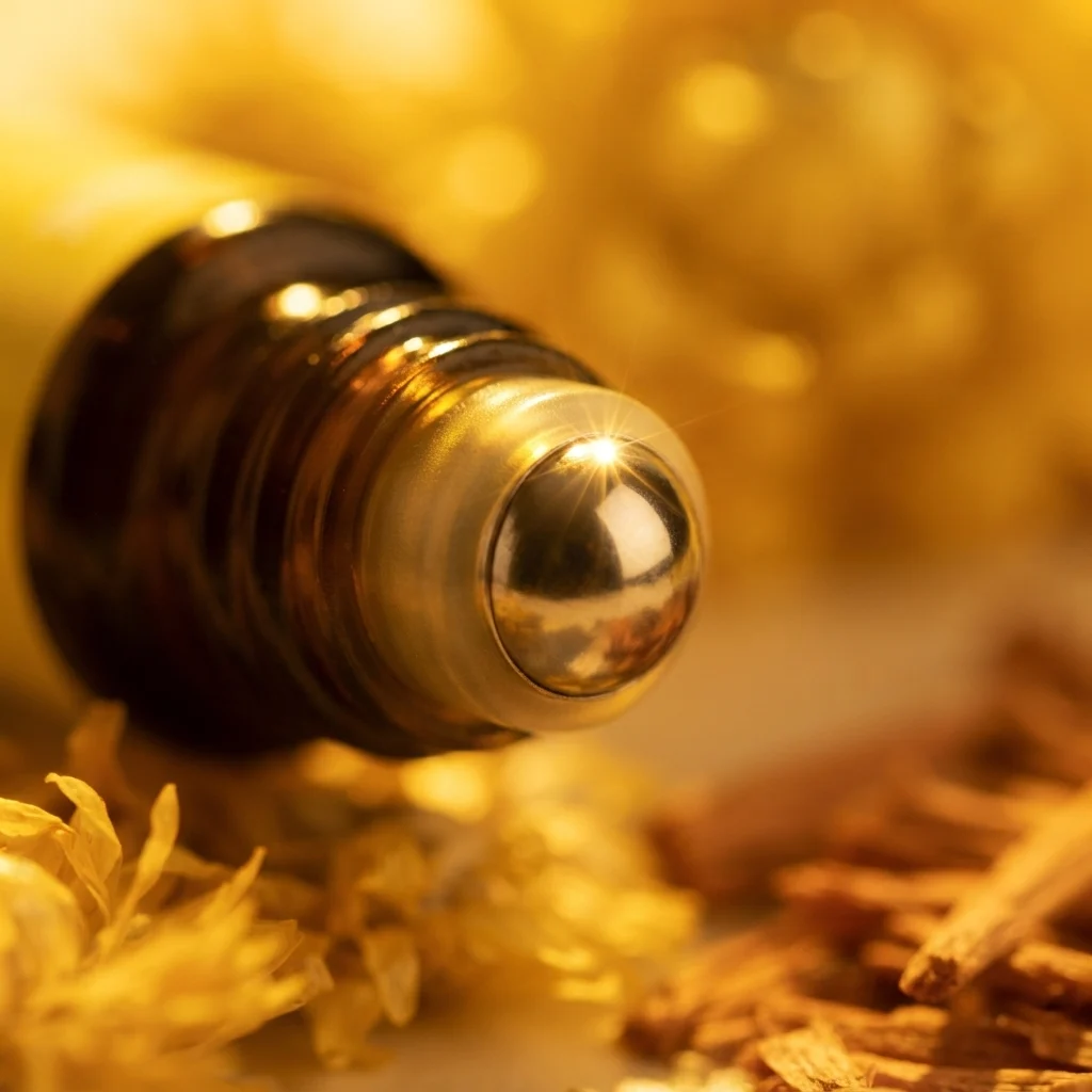 Manipura Chakra Roll-On (Solar Plexus Chakra) 10 ml | Aromatherapy Roll-On for Courage & Strength | External Use