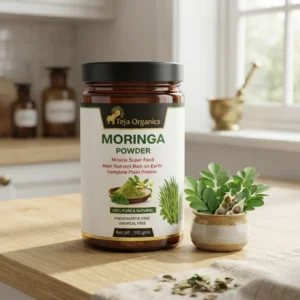 Moringa Powder | Natural Superfood India | Rich in Vitamins, Minerals & Plant Protein | Supports Immunity, Energy & Diabetes Management