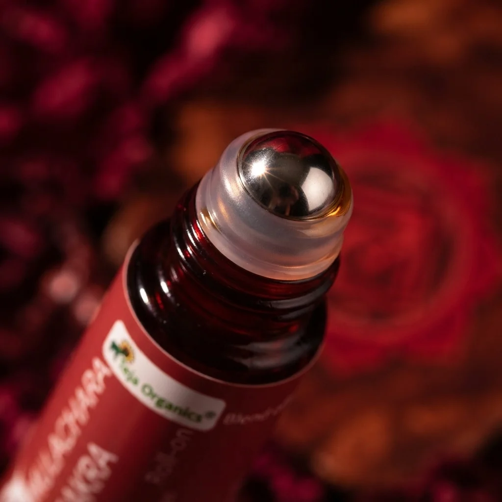 Muladhara Chakra Roll-On (Root Chakra) 10 ml | Aromatherapy Roll-On for Grounding & Stability | Easy-Apply Meditation Oil | External Use