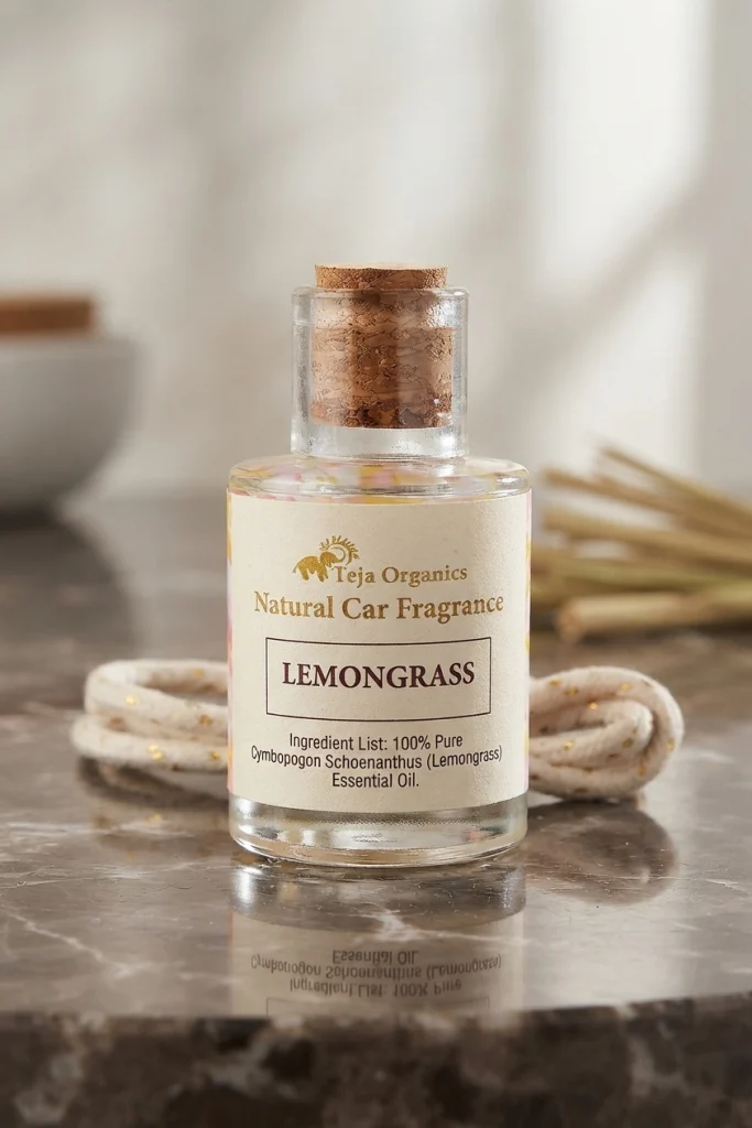 Natural Car Fragrance Lemongrass